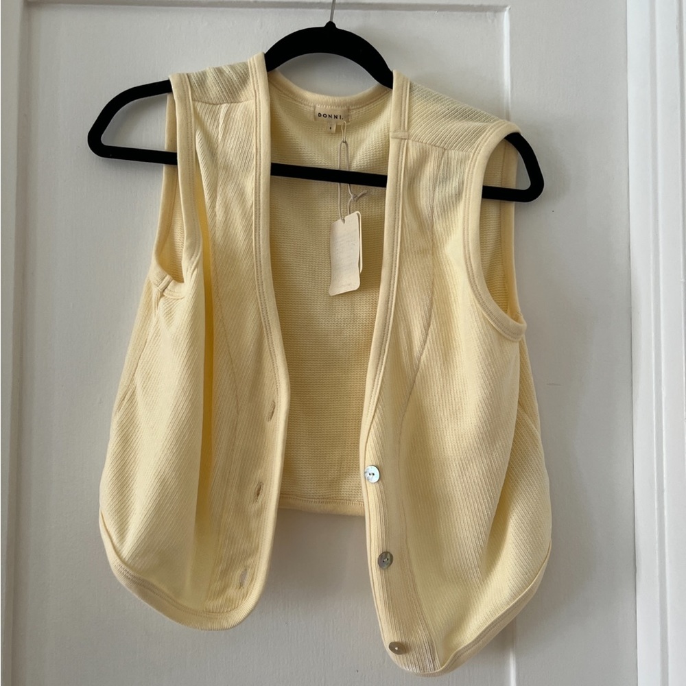 Donni Chenille vest